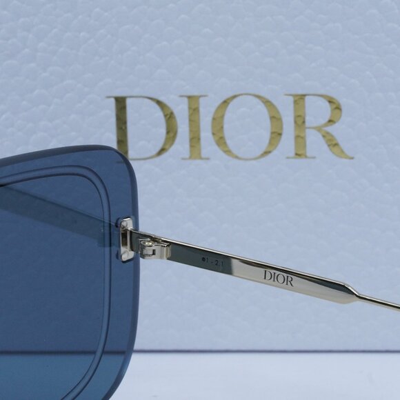 Final Price! Dior ULTRADIOR MU B0B0 Gold /Blue Sunglasses main image 4